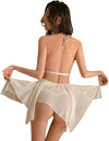 Butterfly Mesh Nightgown ( White ) SENCIA.
