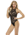 Half Body Stocking - Mesh Rise Sajiero