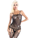 Full Body Stocking - Twine Mist Sajiero