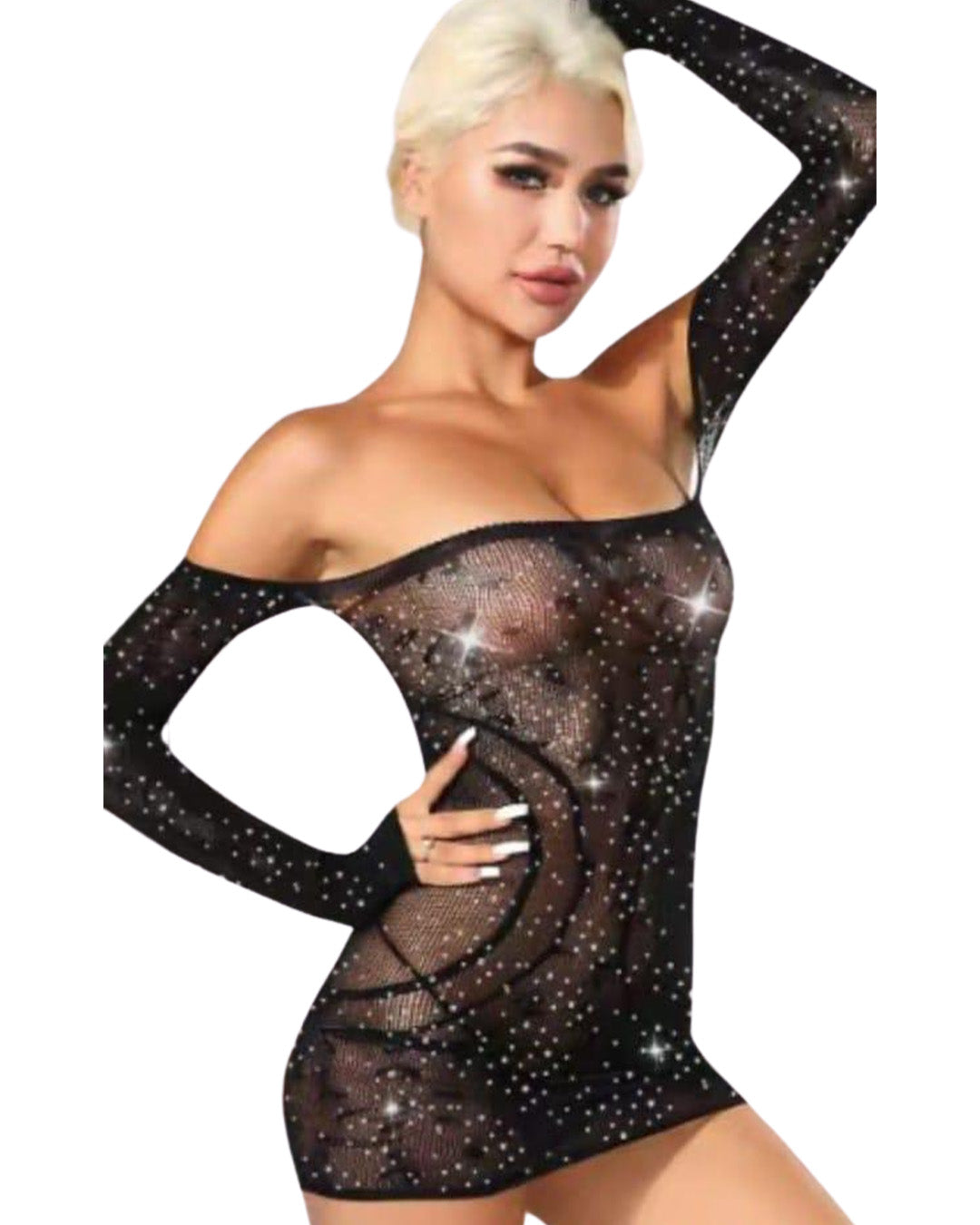 Half Body Stocking - Starlit Wave Sajiero
