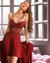 SENCIA LULU & SKY Red NightGown Set Sencia Lingerie