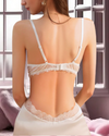 SENCIA LULU &amp; SKY White NightGown Set Sencia Lingerie