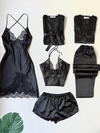 Black 6 Piece Dowry Set The Sleepy Goodies